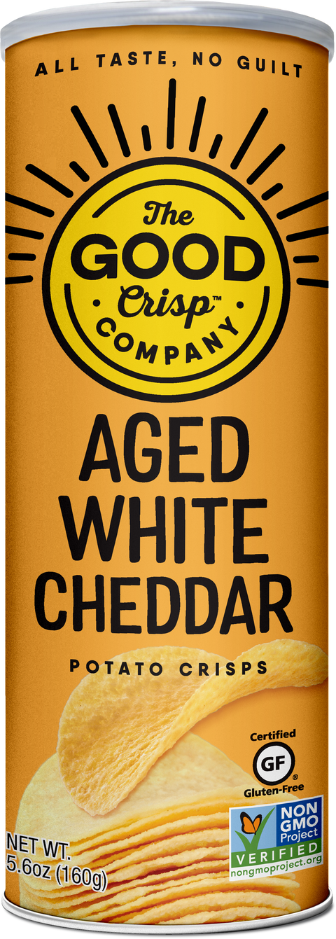 The Good Crisp Company - Aged White Cheddar Chips - 5.6 oz
