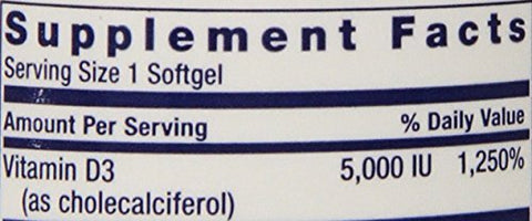 Life Extension - Vitamin D3 - 60 Softgels