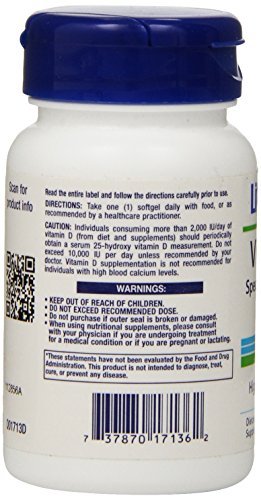 Life Extension - Vitamin D3 - 60 Softgels