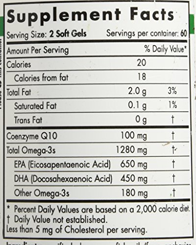 Nordic Naturals - ProOmega CoQ10 - 120 softgels