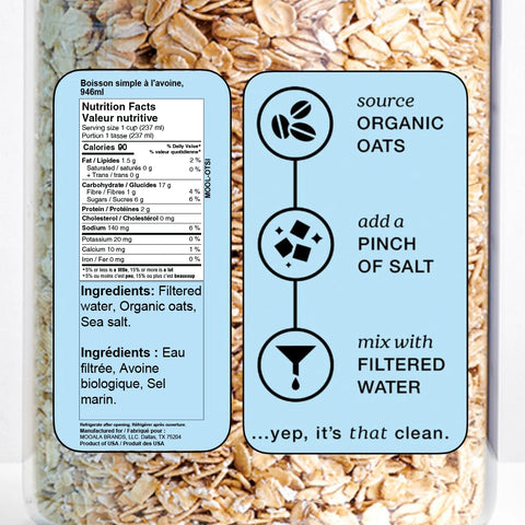 Mooala - Organic Simple Oat Milk - 32 fl oz