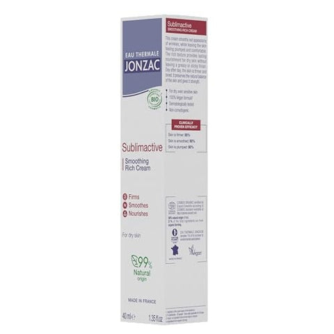 Jonzac - Sublimactive Anti-Aging Smoothing Rich Cream - 1.35 fl oz