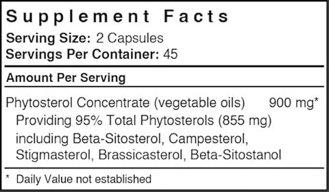 Patient One - Phytosterol Complex - 900 mg - 90 Vegetarian Capsules