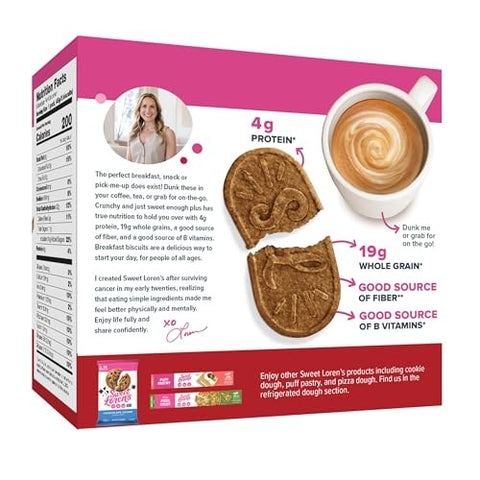 Sweet Loren's - Breakfast Biscuits, Cinnamon Sugar - 5 Count
