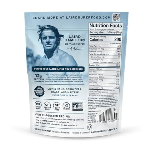 Laird Superfood - Non-Dairy Protein Creamer - 8 oz