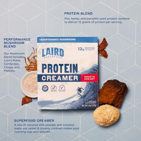 Laird Superfood - Non-Dairy Protein Creamer - 8 oz