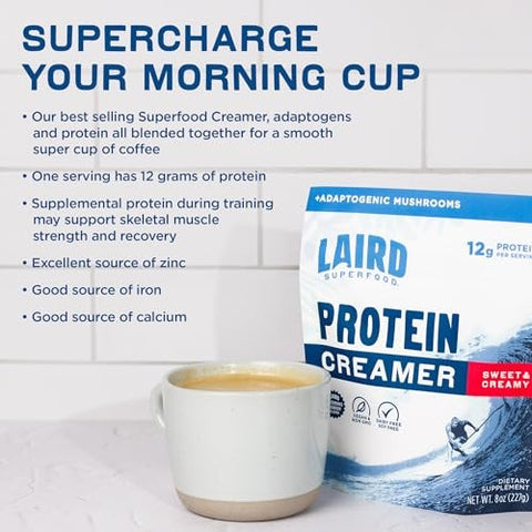 Laird Superfood - Non-Dairy Protein Creamer - 8 oz