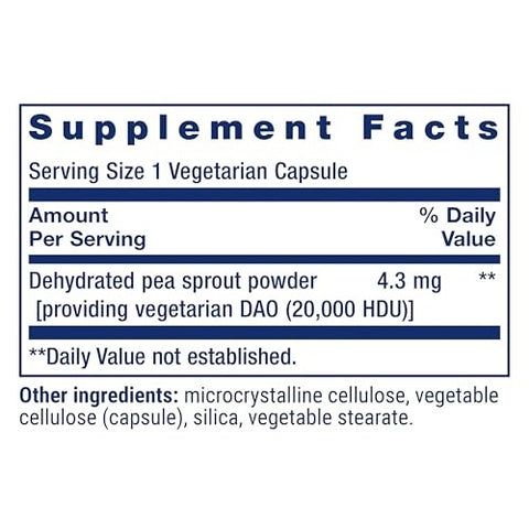 Life Extension - Food Sensitivity Relief - 60 Capsules