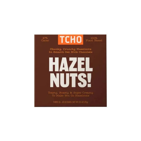 TCHO - Chocolate Hazel Nuts Oat Milk Bar - 2.5 oz