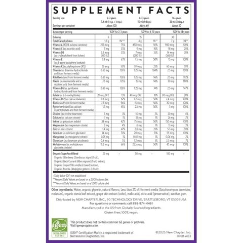 New Chapter - Liquid Multivitamin - Mixed Berry - 30 fl oz