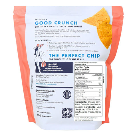 Ancient Crunch - Traditional Tortilla Chips - 5 oz