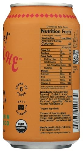 De La Calle - Tepache Mandarin Soda - 12 fl oz