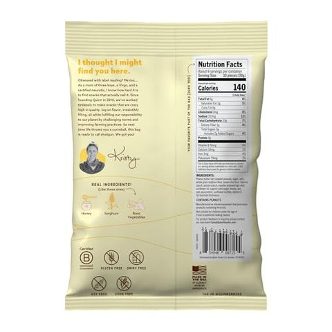 Quinn - Peanut Butter & Honey Pretzel Sticks - 6 oz