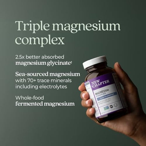 New Chapter - Magnesium Complex - 180 Vegan Tablets