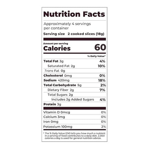 MYBACON - Meatless Oyster Mushroom Bacon - 6 oz