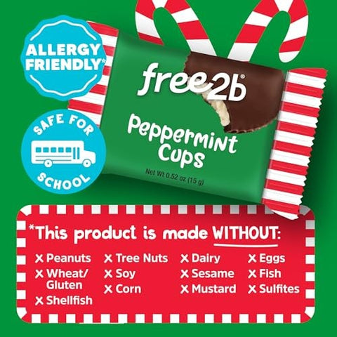 Free 2b - Peppermint Cups Christmas Collection  20 ct - 10.58 oz