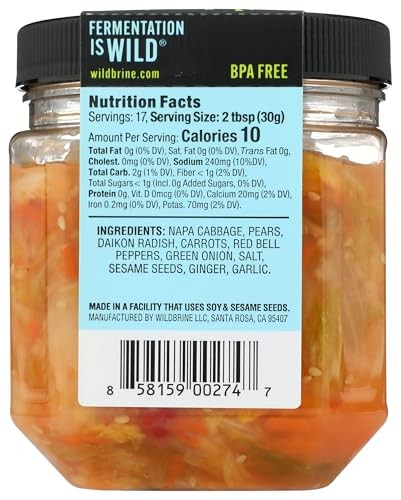 Wildbrine - Mild White Kimchi - 18 oz