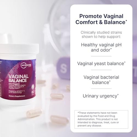 Microbiome Labs - Vaginal Balance - 60 Capsules