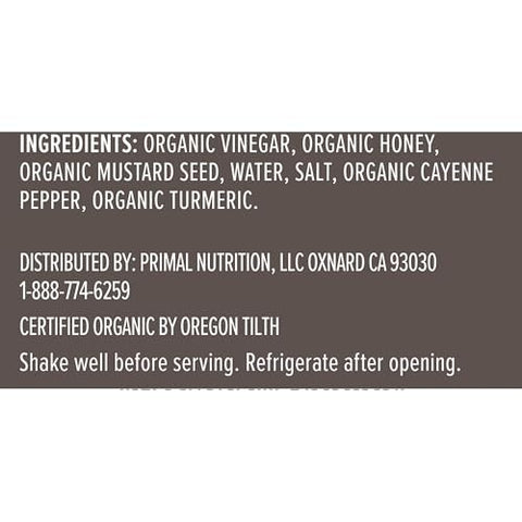 Primal Kitchen - Organic Hot Honey Mustard - 12 oz