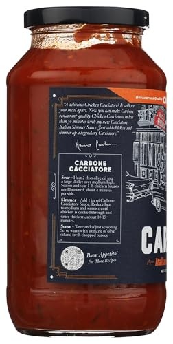 Carbone - Cacciatore Simmer Sauce - 24 oz