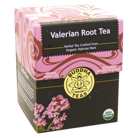 Buddha Teas - Organic Valerian Root Tea - 18 Bags