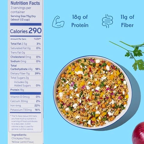 Boostcous - High Protein Gluten-Free Couscous - 7.9 oz
