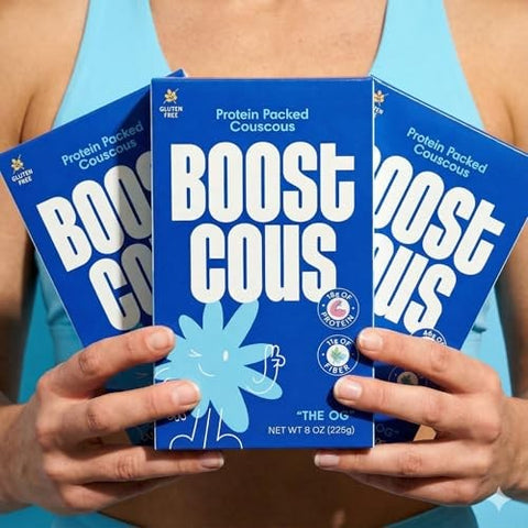 Boostcous - High Protein Gluten-Free Couscous - 7.9 oz