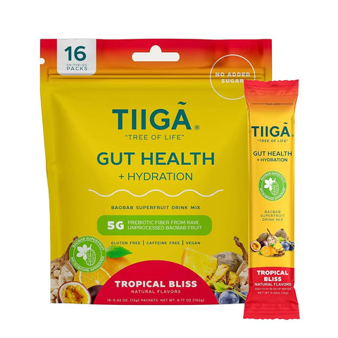 Tiiga - Gut Health + Hydration Baobab Drink Mix - .042 oz