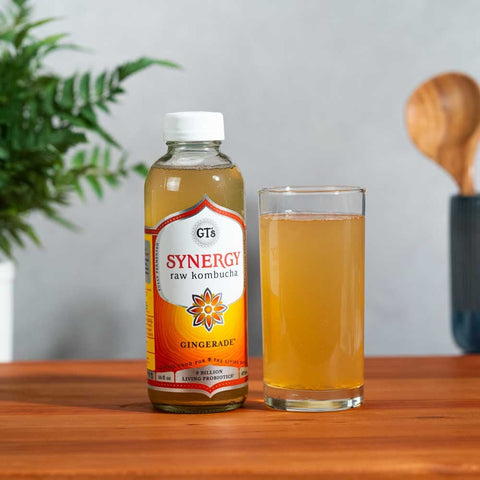 GT's Synergy - Gingerade Raw Kombucha - 16 fl oz