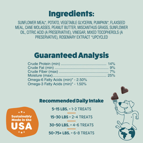 Shameless Pets - Pumpkin Nut Par-tay Soft Baked Dog Treats - 6 oz