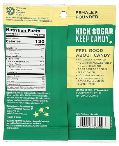 SmartSweets - Merry Mix Gummy Candy - 1.8 oz
