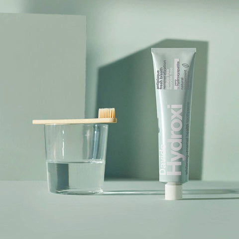 Davids Hydroxi™ - Whitening + Enamel Health Nano-Hydroxyapatite Toothpaste, Peppermint - 4 oz