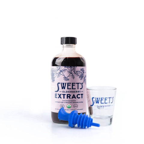 Sweet's Elderberry - Elderberry Extract, Unsweetened - 8 fl oz