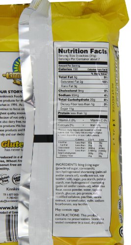 Kinnikinnick - KinniToos Chocolate Sandwich Cream Cookies - 8 oz