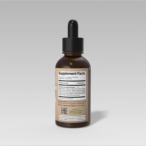 Succus - 9-Blend Mushroom Herbal Extract, Alcohol-Free - 1 fl oz