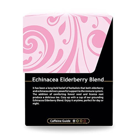Buddha Teas - Organic Echinacea Elderberry Tea - 18 Bag