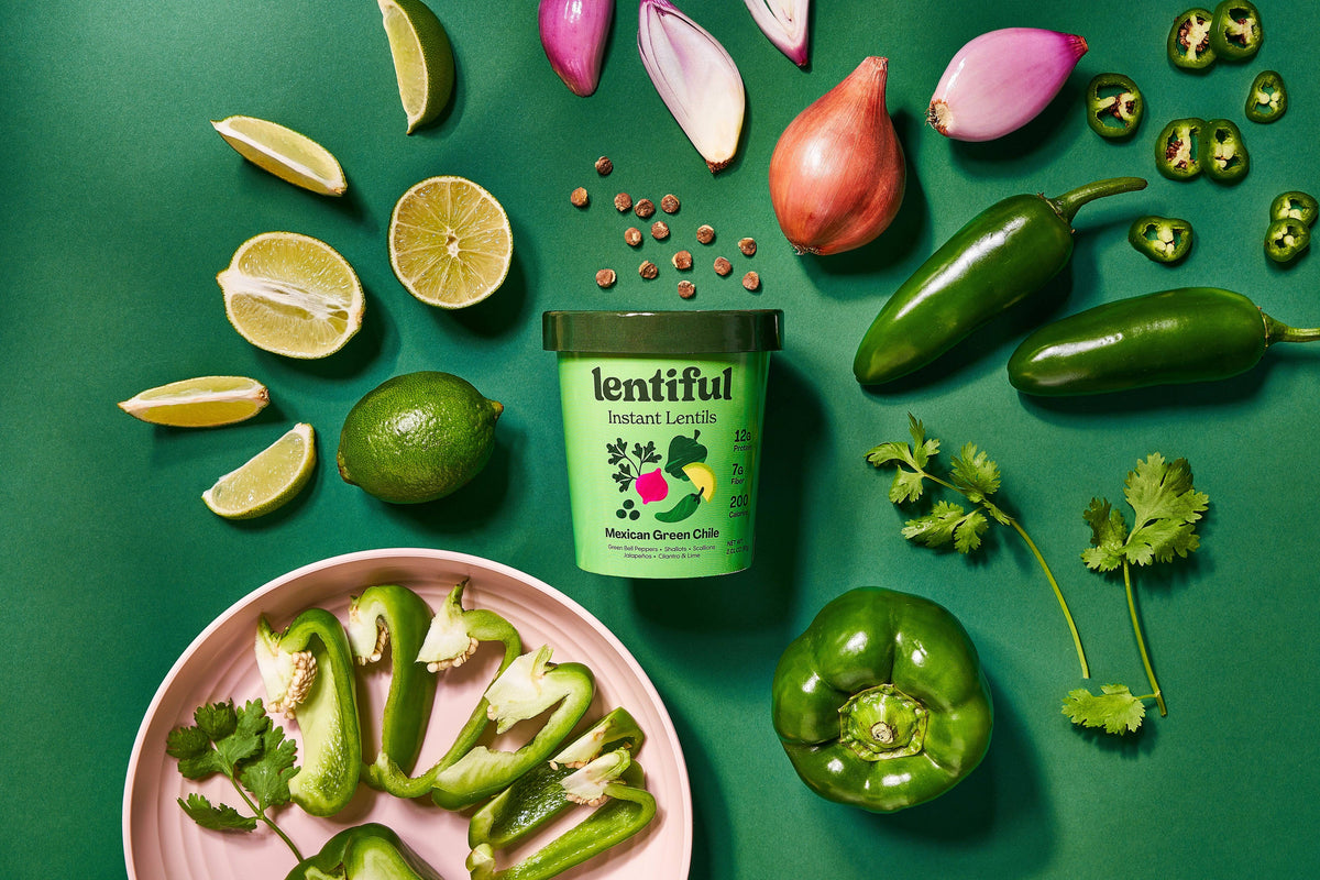 Lentiful - Mexican Green Chile Instant Lentils - 2oz – Eden’s Market