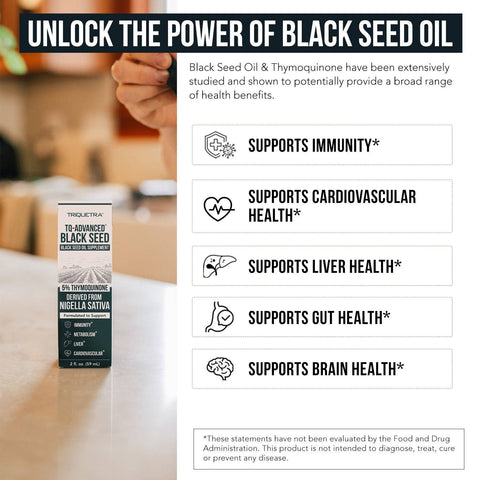 Triquetra Health - TQ-Advanced Black Seed Oil - 2 fl oz