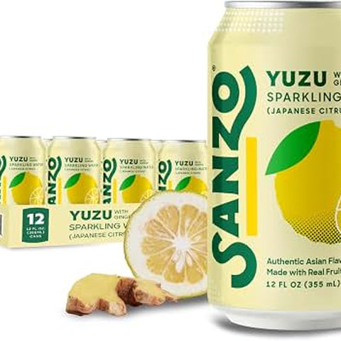 Sanzo - Yuzu Sparkling Water - 12 fl oz can