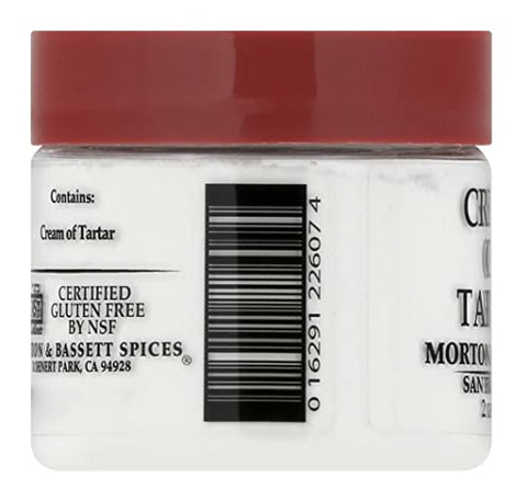 Morton & Bassett - Cream of Tartar - 2 oz