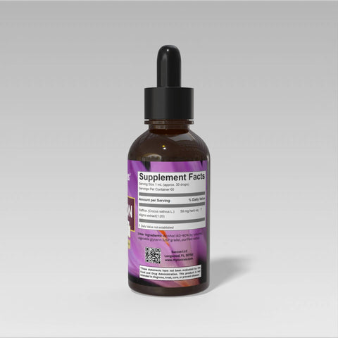 Succus - Saffron Herbal Extract, Alcohol-Free - 1 fl oz