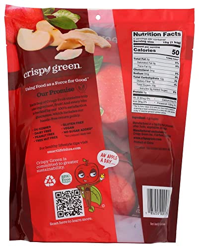 Crispy Green - Freeze Dried Apple Fruit Multipack 4 ct - 1.69 oz