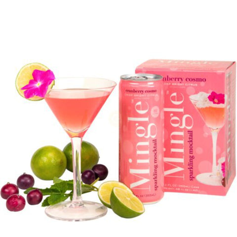 Mingle - Cranberry Cosmopolitan Mocktail - 12 fl oz can