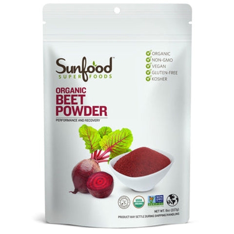 Sunfood Superfoods - Organic Beet Powder - 8 oz