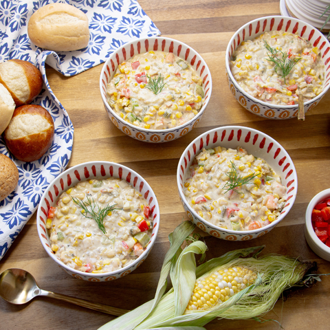 Anderson House | Frontier Soups - Florida Sunshine Red Pepper Corn Chowder