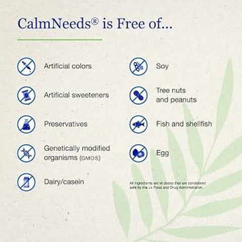 Neuro Needs - CalmNeeds  - 60 Vegetarian Capsules