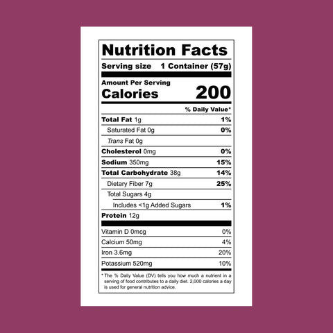 Lentiful - Tikka Masala Instant Lentils - 2 oz