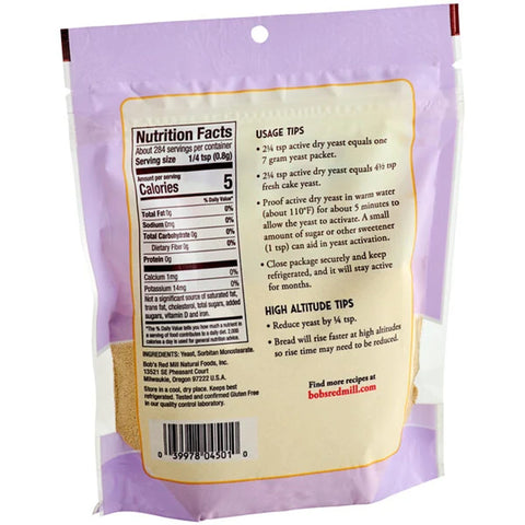 Bobs Red Mill - Active Dry Yeast - 8 oz