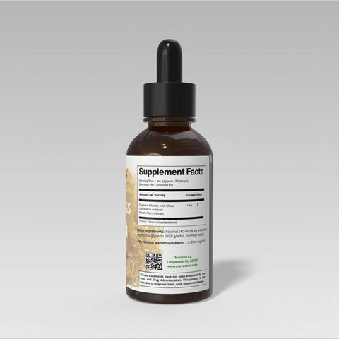 Succus - Irish Sea Moss Tincture, Alcohol-Free - 1 fl oz