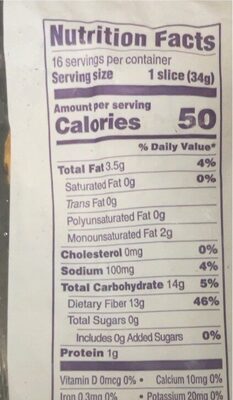 Carbonaut - Gluten Free Sliced Seeded Bread - 19 oz
